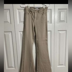 Buckle BKE khaki flare pants